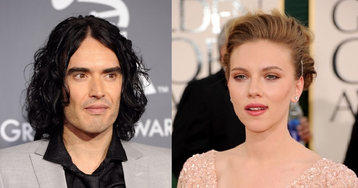 Scarlett Johansson en Russell Brand mogen Oscarbeeldjes uitreiken De