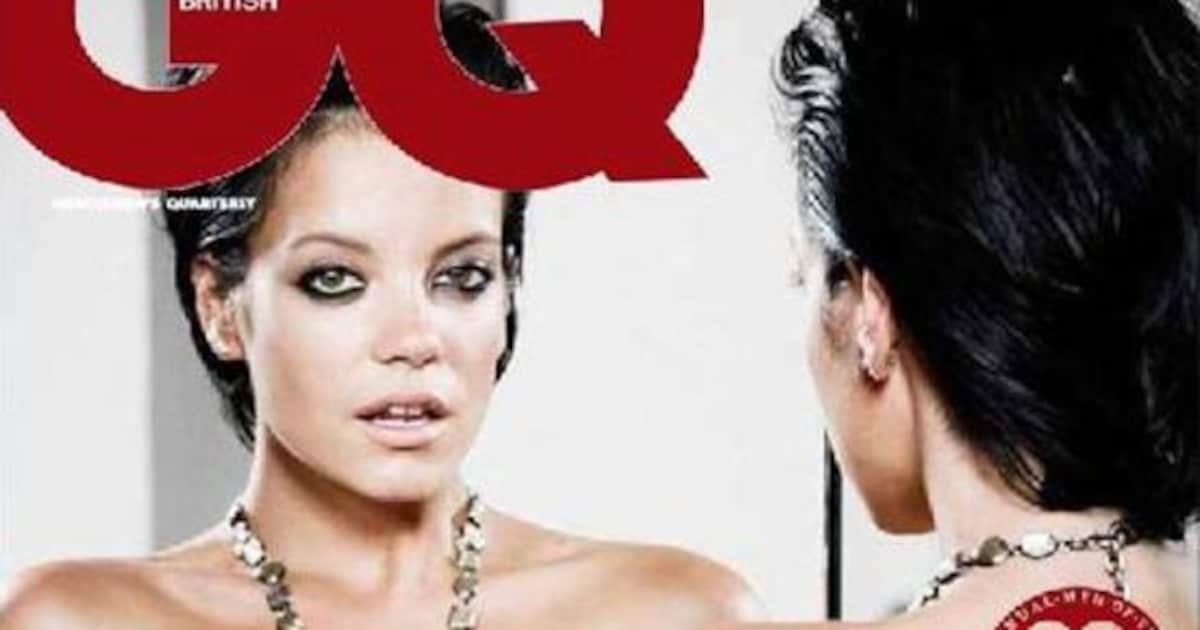 Lily Allen poseert topless voor magazine | De Morgen