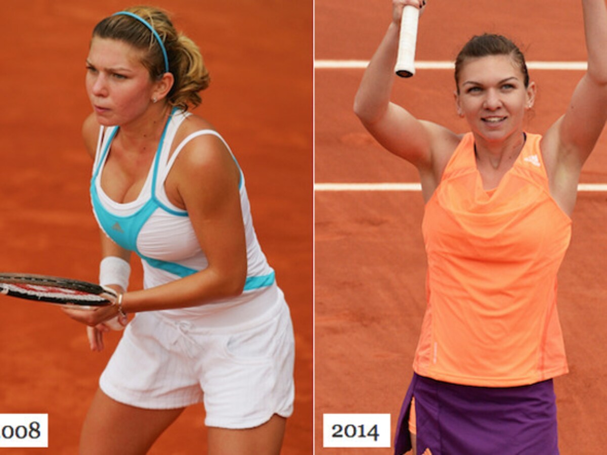 Van een DD naar een C-Cup en nu in kwartfinales Roland Garros: Simona Halep  | De Morgen