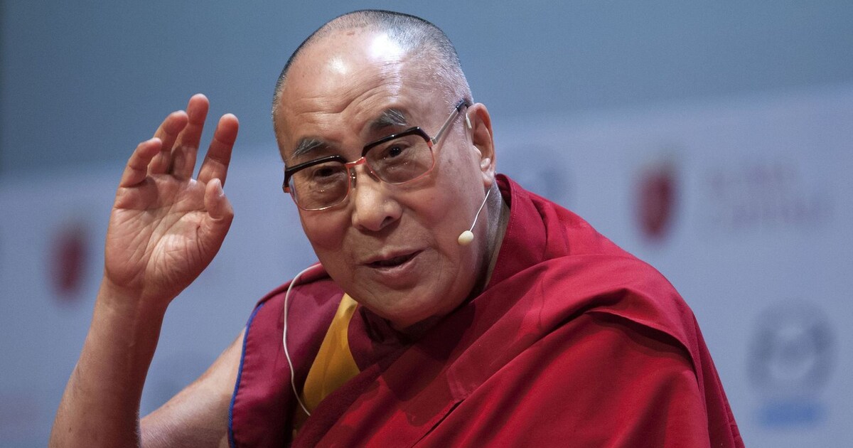 Dalai lama op affiche Glastonbury | De Morgen