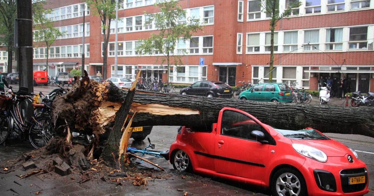 Alleen nog code rood in Noord-Holland | De Morgen