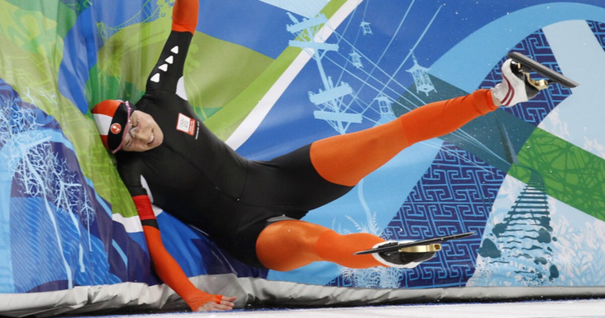 Nederlandse topschaatsster smakt keihard tegen boarding