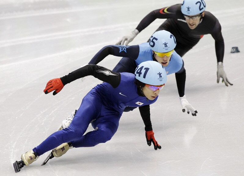 Shorttracker Pieter Gysel naar kwartfinale na val Amerikaan