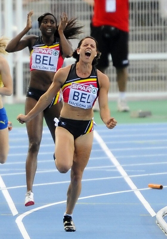 Vrouwenploeg haalt finish niet op 4x100 meter