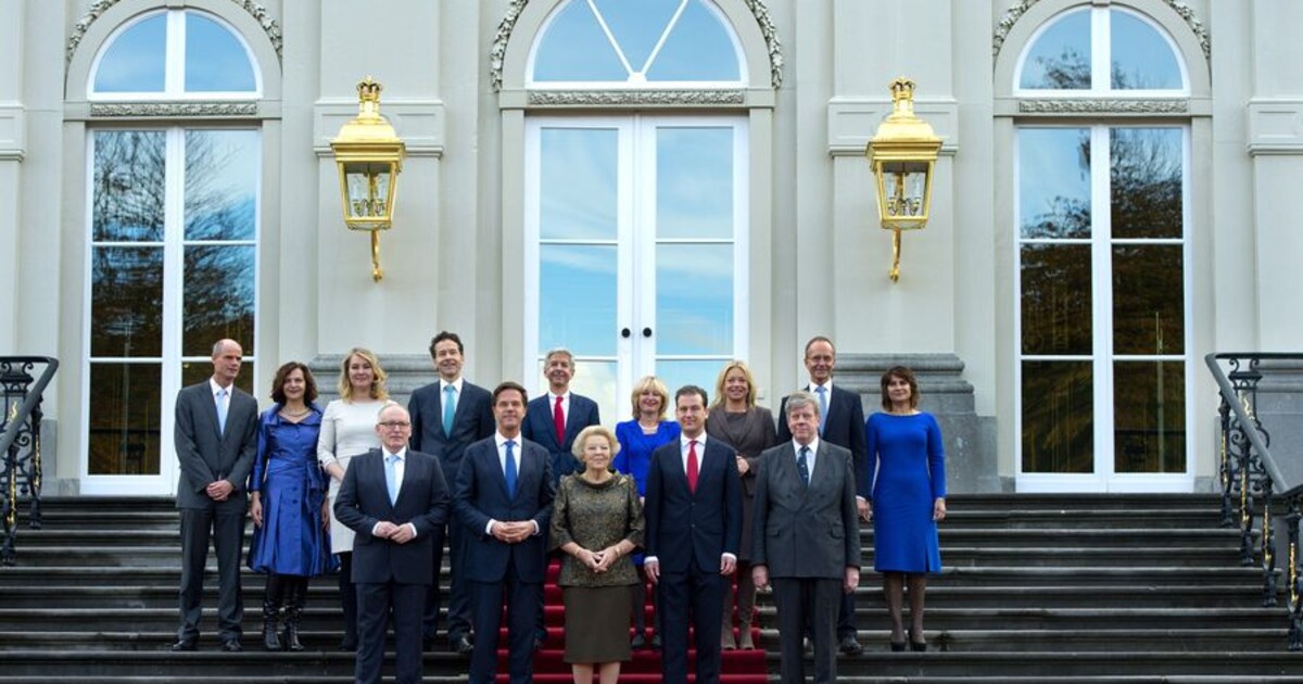 Kabinet-Rutte II beëdigd | De Morgen