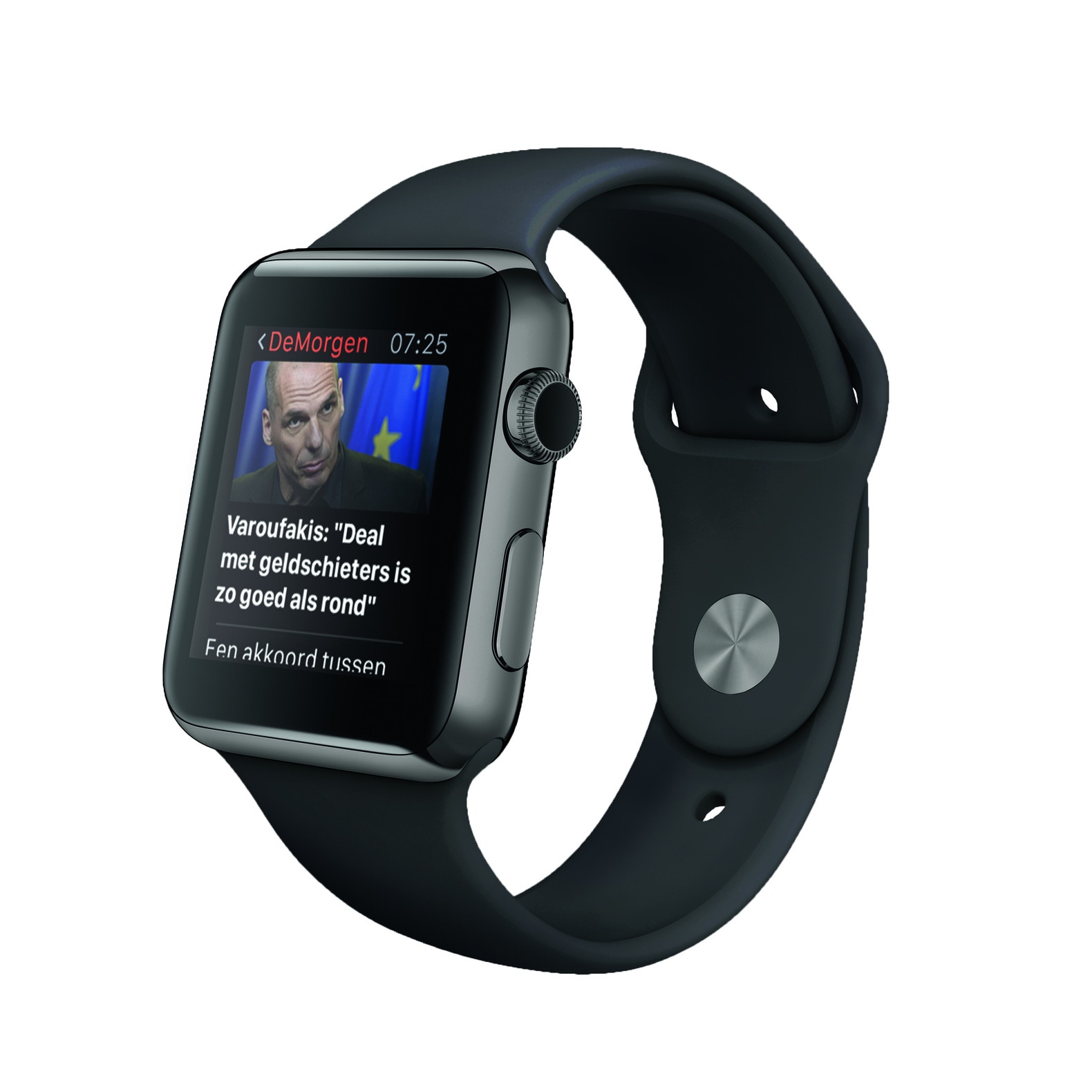 Vernieuwde De Morgen-app nu ook voor Apple Watch