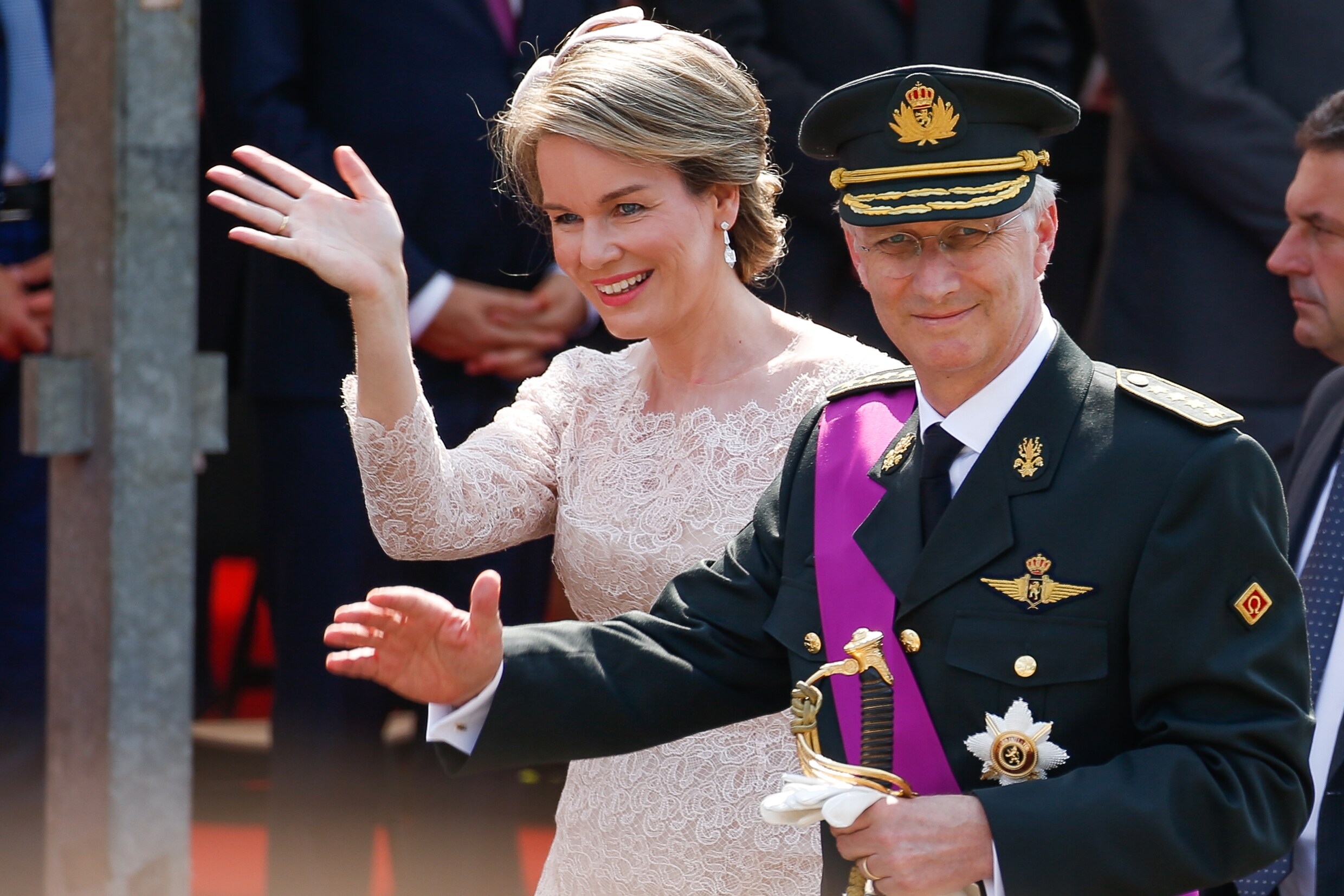 Koning Filip eert Rode Duivels: "Gestalte gegeven aan  wapenspreuk 'Eendracht maakt macht'"
