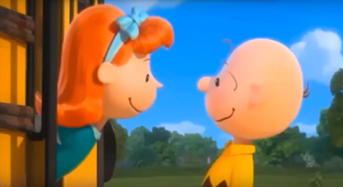 Charlie Brown rouwt om overleden buurmeisje