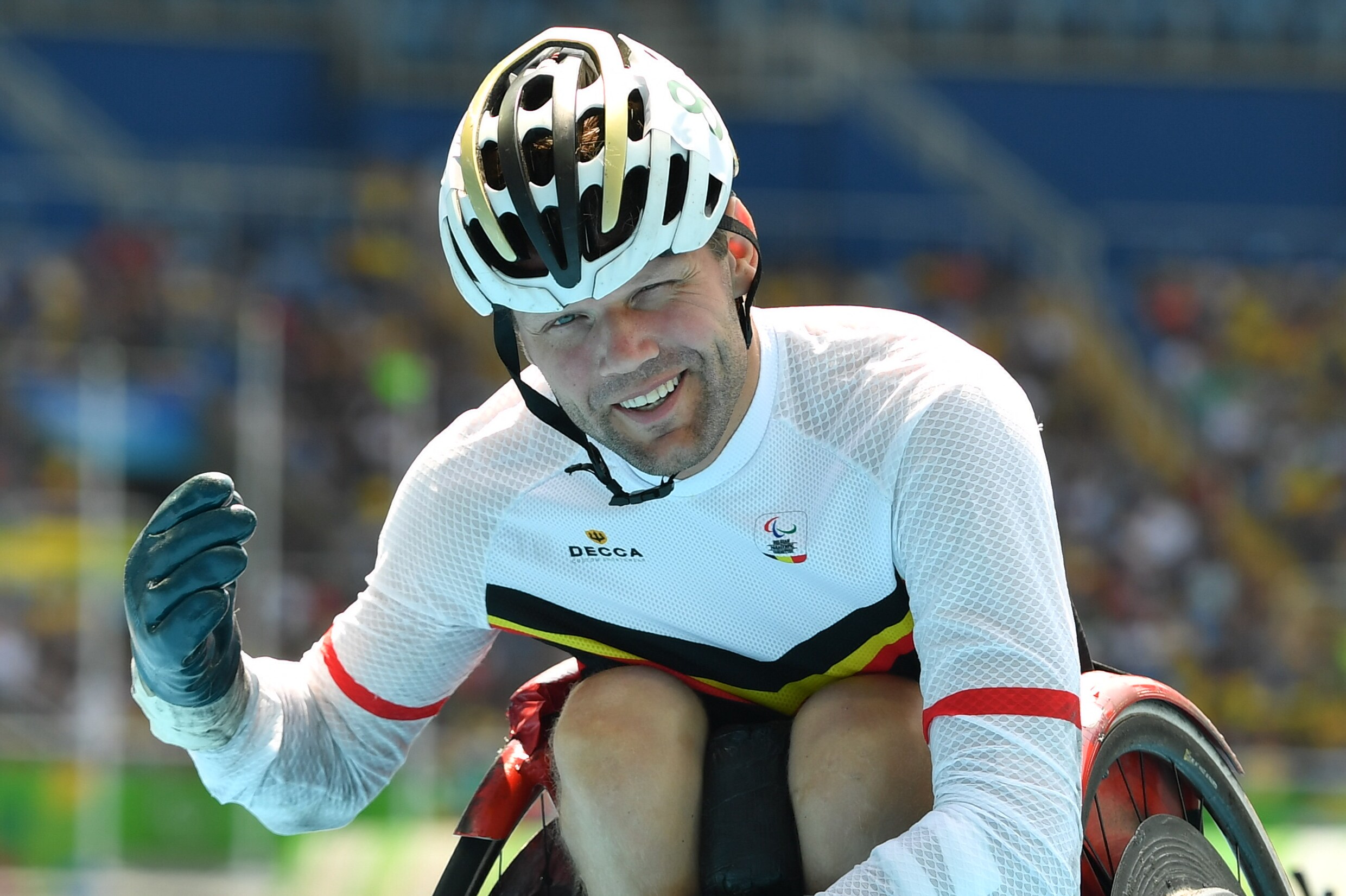 Zilver, goud, zilver en nu dankzij nieuwe beelden weer goud voor Peter Genyn op WK para-atletiek