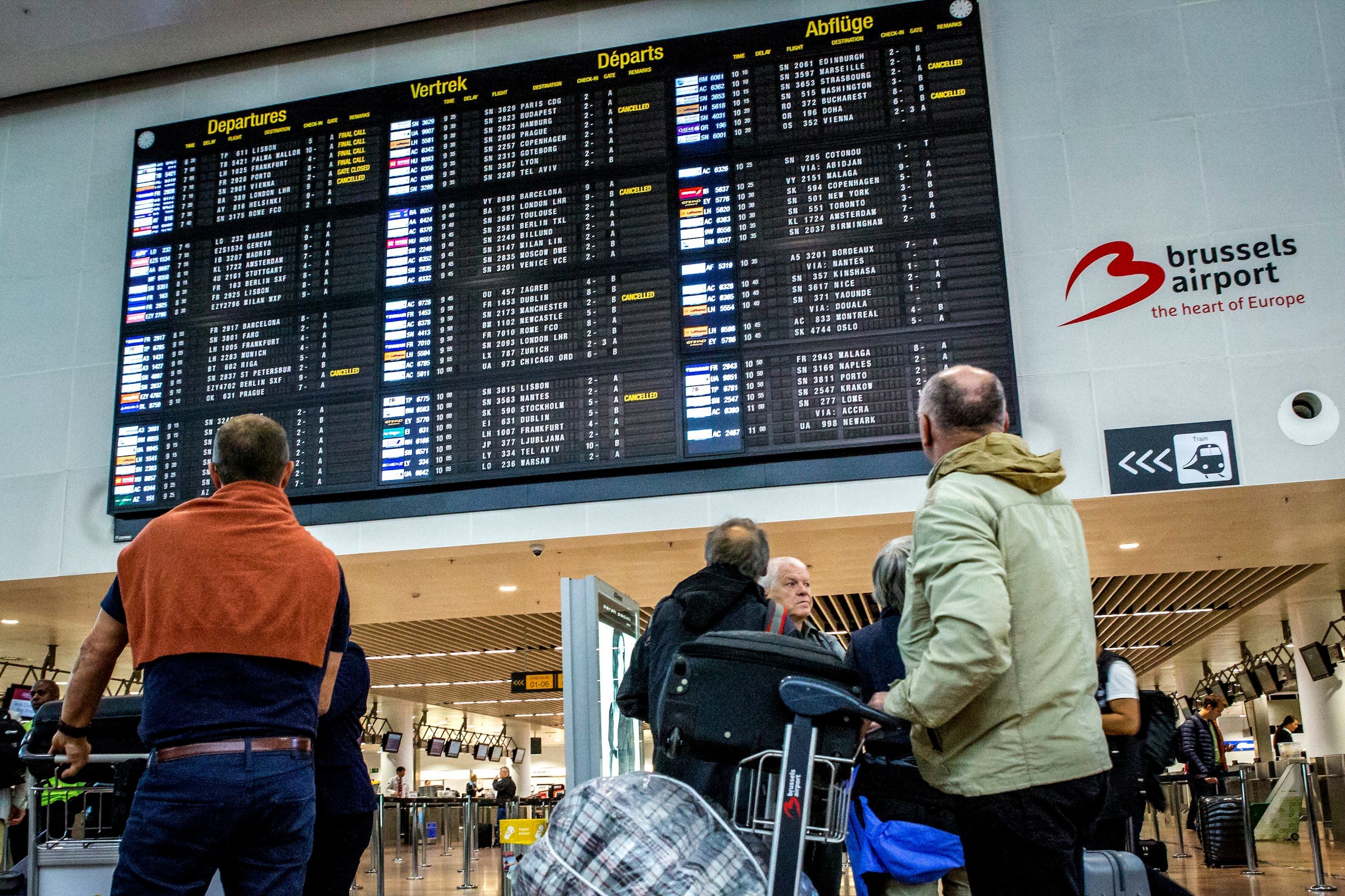 Brussels Airport ontving ruim 2,2 miljoen reizigers in september