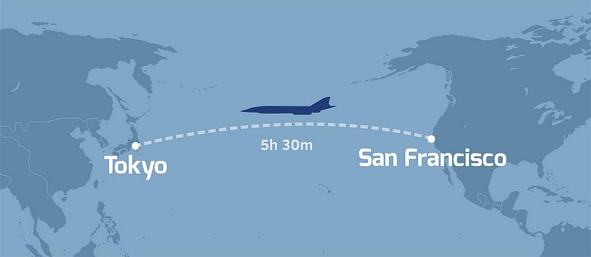 De nieuwe jet van Richard Branson vliegt in 3 uur van Londen naar New York