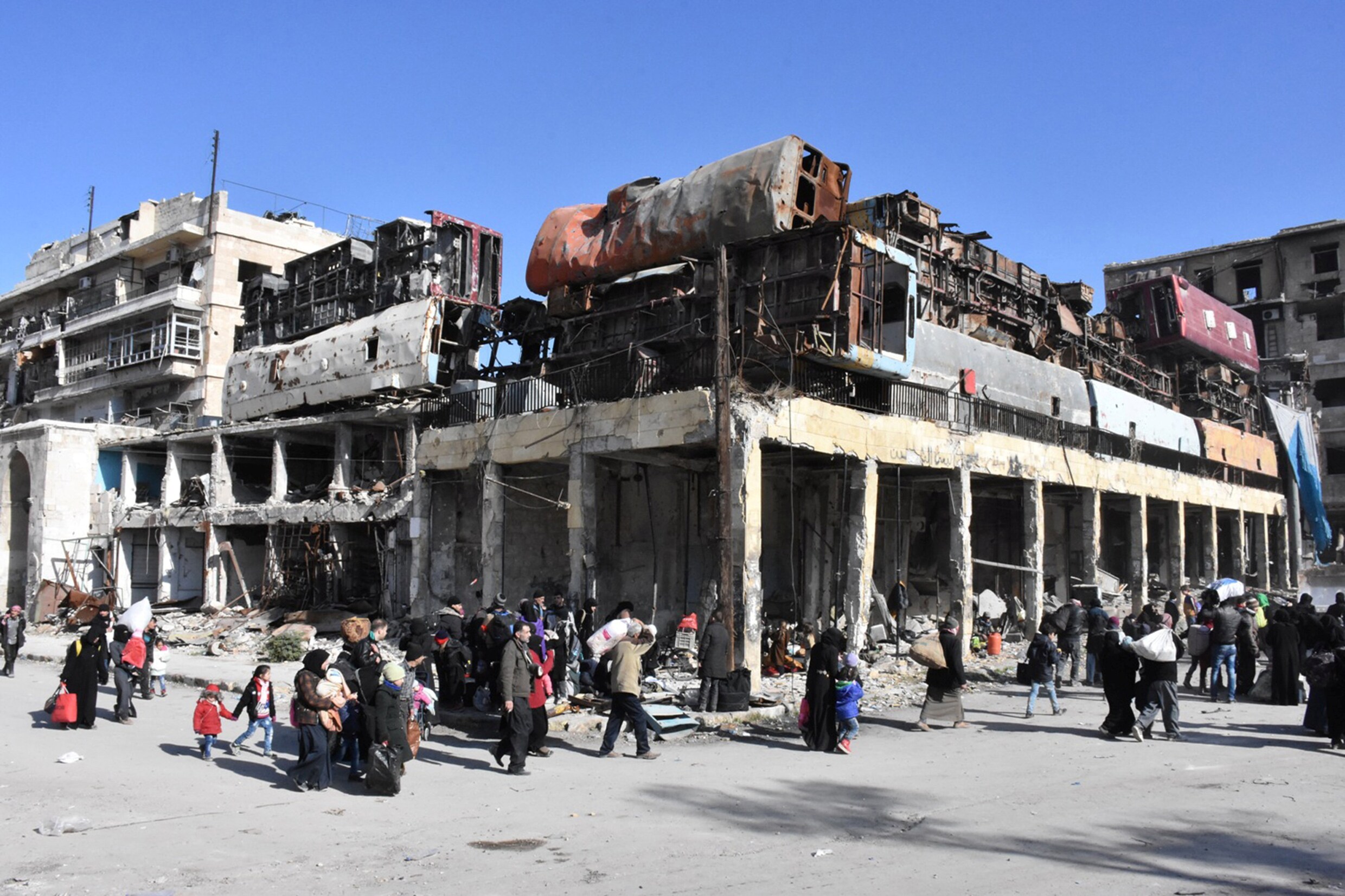 Ondanks staakt-het-vuren blijven bommen vallen in Aleppo