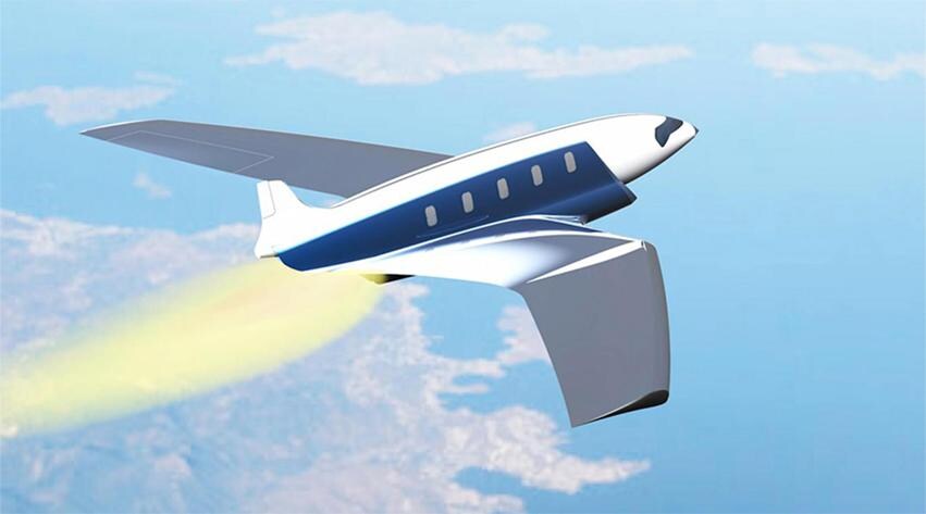 Deze futuristische jet zou in 20 minuten naar New York kunnen vliegen