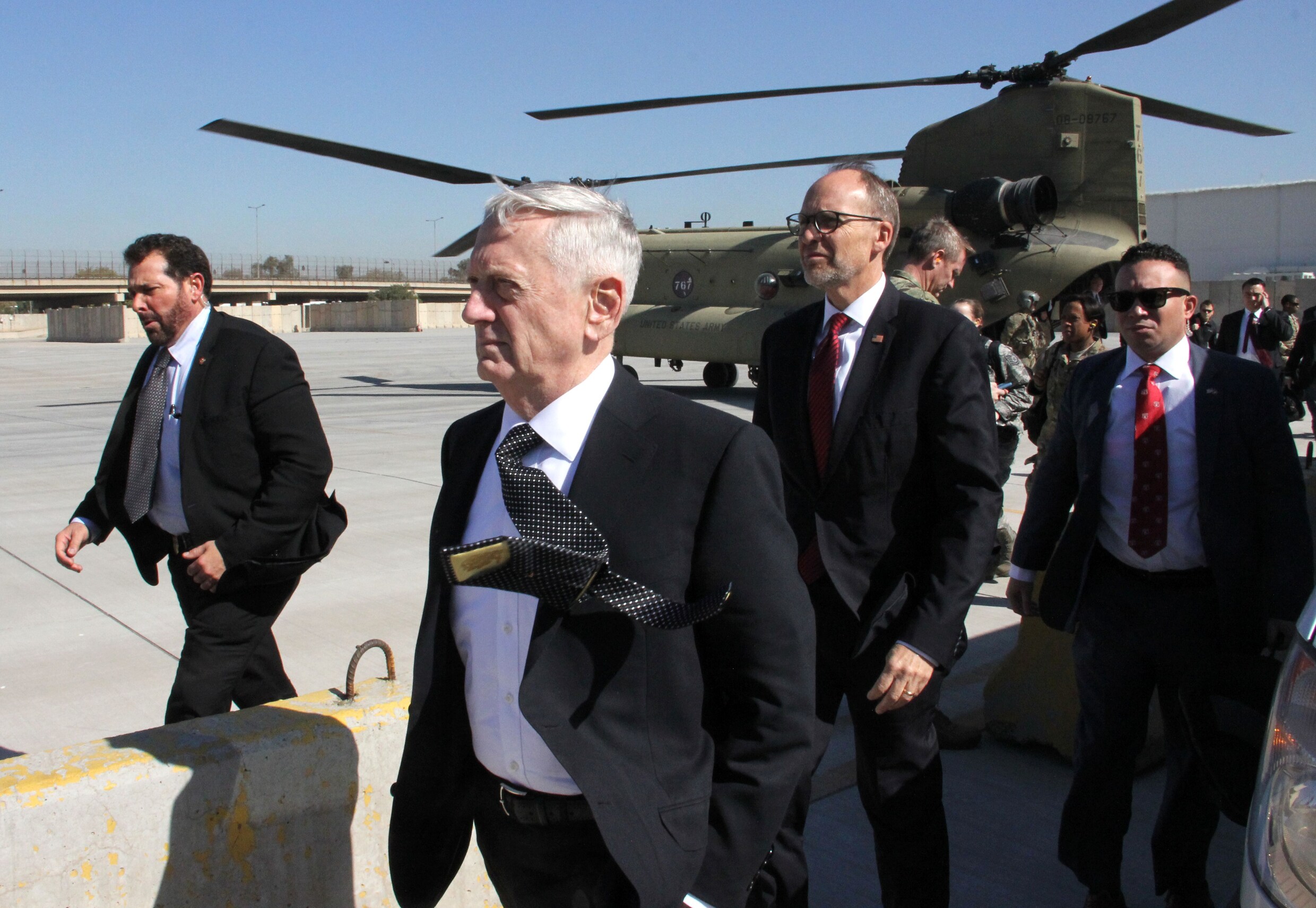 Amerikaanse Defensieminister Mattis: "Ons leger is niet voor de olie in Irak"