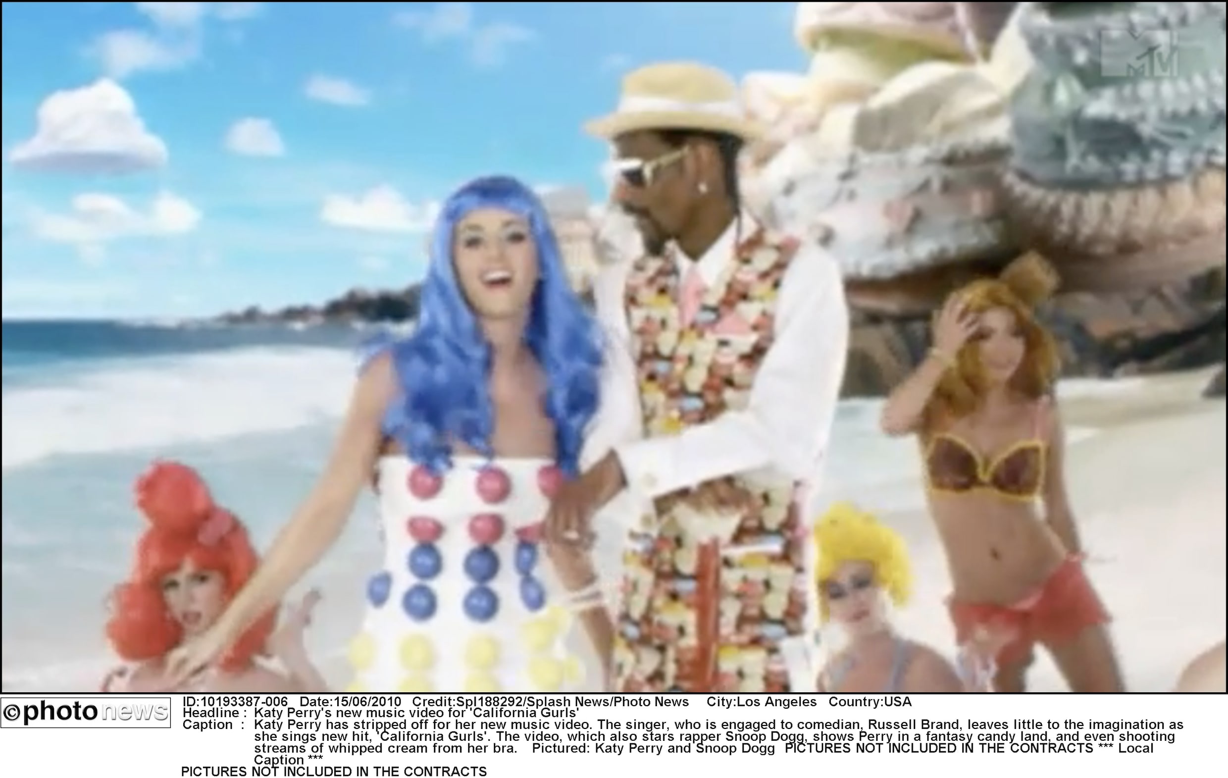 Katy Perry naakt in nieuwe video | De Morgen